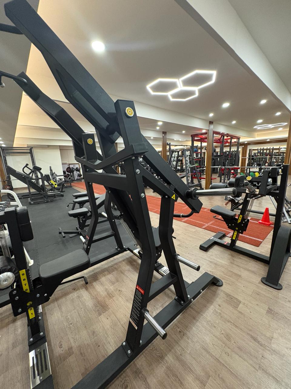 Inside Liger Fitness Vellimadukunnu - training area and premium equipment